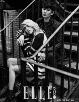 Kim Soo Hyun для Elle January 2015 Extra