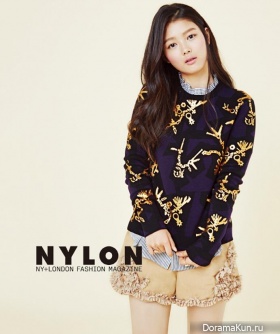 Kim Yoo Jung для Nylon Korea October 2014