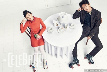 Kim Yoo Jung, Park Seon Ho для The Celebrity December 2014