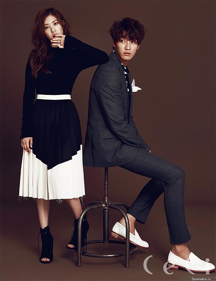 Kim Young Kwang, Jung So Min для CeCi September 2015.