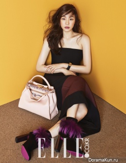 Kim Yuna для Elle November 2015