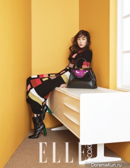 Kim Yuna для Elle November 2015