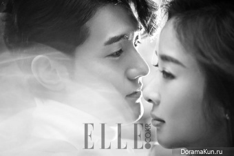Lee Ki Woo, Lee Chung Ah для Elle March 2015