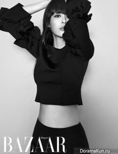 Lee Ha Na для Harper’s Bazaar September 2014
