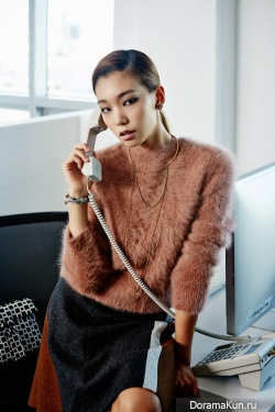 Lee Ho Jung для InStyle October 2014