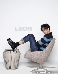 Lee Jin Wook для LEON 2015 CF