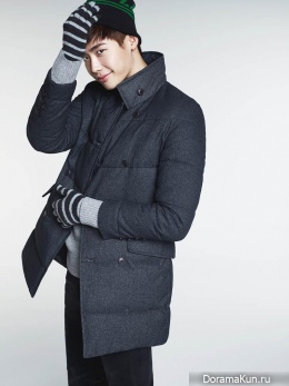 Lee Jong Suk, Kang Min Kyung (Davichi) для Guess F/W 2014 Extra