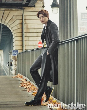Lee Jong Suk для Marie Claire December 2015