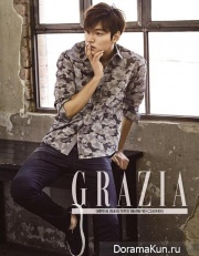 Lee Min Ho для Grazia April 2015