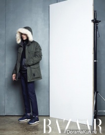 Lee Soo Hyuk для Harper’s Bazaar December 2014