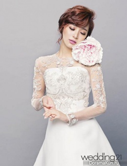Lee Young Eun для Wedding21 August 2014