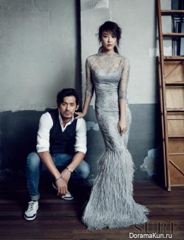 Jung Yoo Mi, Oh Ji Ho для SURE December 2014