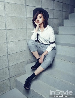 Oh Yeon Seo для InStyle October 2014