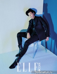 Lee Kwang Soo, Park Bo Young, Lee Chun Hee для Elle November 2015