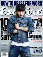 Park Hae Jin для Esquire Korea February 2015