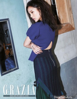 Park Si Yeon для Grazia March 2015