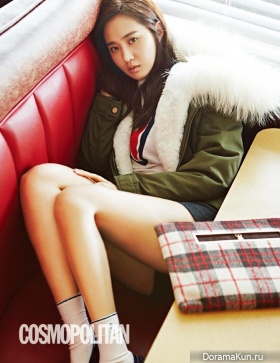 SNSD (Yuri) для Cosmopolitan Korea November 2014