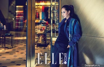 Yuri (SNSD) для Elle Korea December 2015