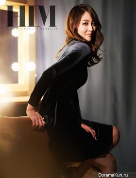 Shin Ah Young для HIM Magazine December 2015
