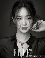 Shin Min Ah для Elle Korea December 2015