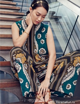 Shin Min Ah для Harper’s Bazaar February 2015 Extra