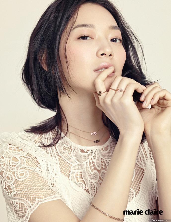 Shin Min Ah для Marie Claire May 2015. 