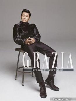 Son Ho Joon для Grazia January 2015