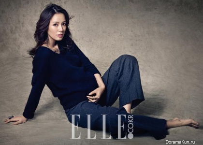 Son Tae Young для Elle January 2015 Extra