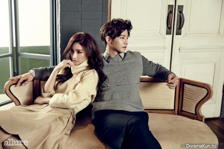 Song Jae Rim, Kim So Eun для Allure December 2014 Extra