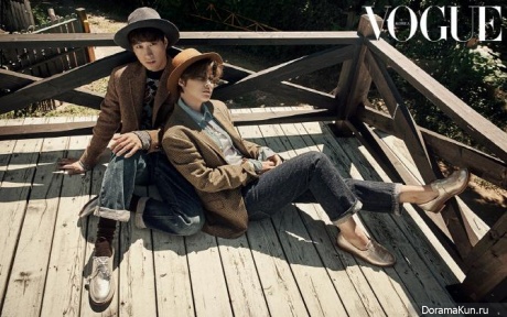 Tablo, Kang Hye Jung для Vogue Korea October 2015