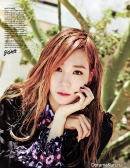 SNSD (Tiffany) для Vogue Girl October 2014 Extra