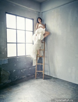 Uhm Ji Won для Harper’s Bazaar April 2015