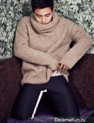 Yeo Jin Goo для Harper’s Bazaar February 2015 Extra