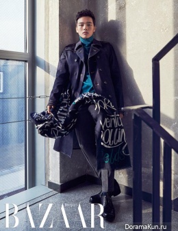 Yeo Jin Goo для Harper’s Bazaar February 2015