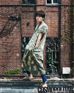 Yeon Woo Jin для Cosmopolitan May 2015