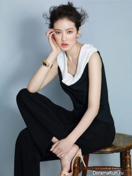 Yoo Ji An для Harper’s Bazaar March 2015