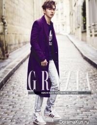 Yoo Seung Ho для Grazia January 2015 Extra