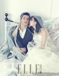 Yoon Seung Ah, Kim Moo Yeol для Elle March 2015 Extra