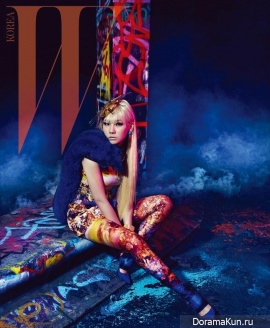 CL (2NE1) для W Korea April 2013 Extra