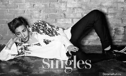 2PM (Jun.K) для Singles June 2014