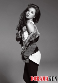 Hyuna (4Minute) для Bubble Pop! Jacket Photo