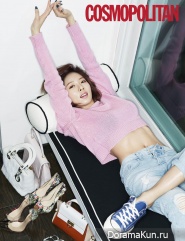 4Minute (Hyun Ah) для Cosmopolitan Magazine March 2014
