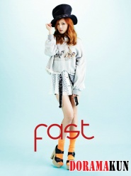 HyunAh (4Minute) для Fast Magazine 2012