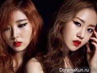 4minute (GaYoon, SoHyun) для Instyle Korea 2013