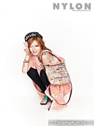 4minute's HyunA для Nylon Korea September 2012