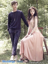 Taemin (SHINee), Naeun (A Pink) для Instyle Weddings 2013