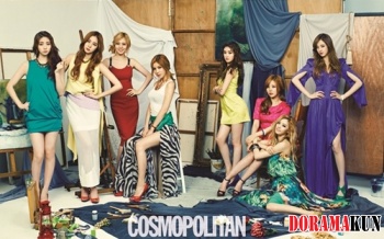 After School для Cosmopolitan Korea August 2012