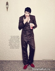 Bae Doo Na для Harper’s Bazaar January 2013 Extra