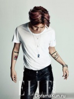 Big Bang (G-Dragon) для Elle February 2014 Extra