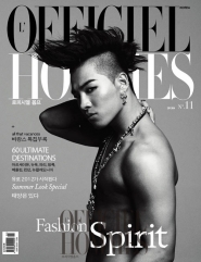 Big Bangs Taeyang для LOfficiel Hommes Korea June 2012